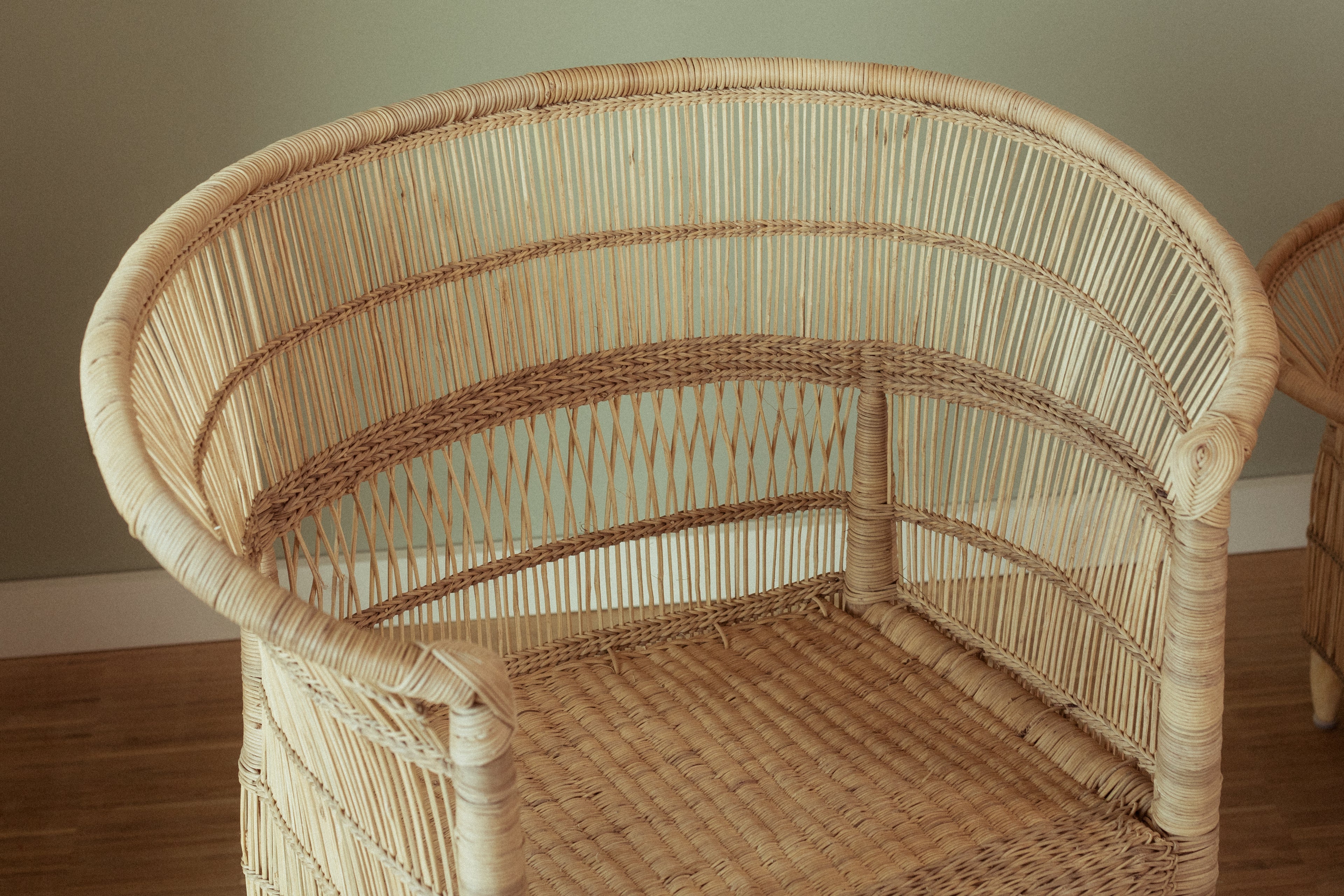Malawi Rattan Stuhl
