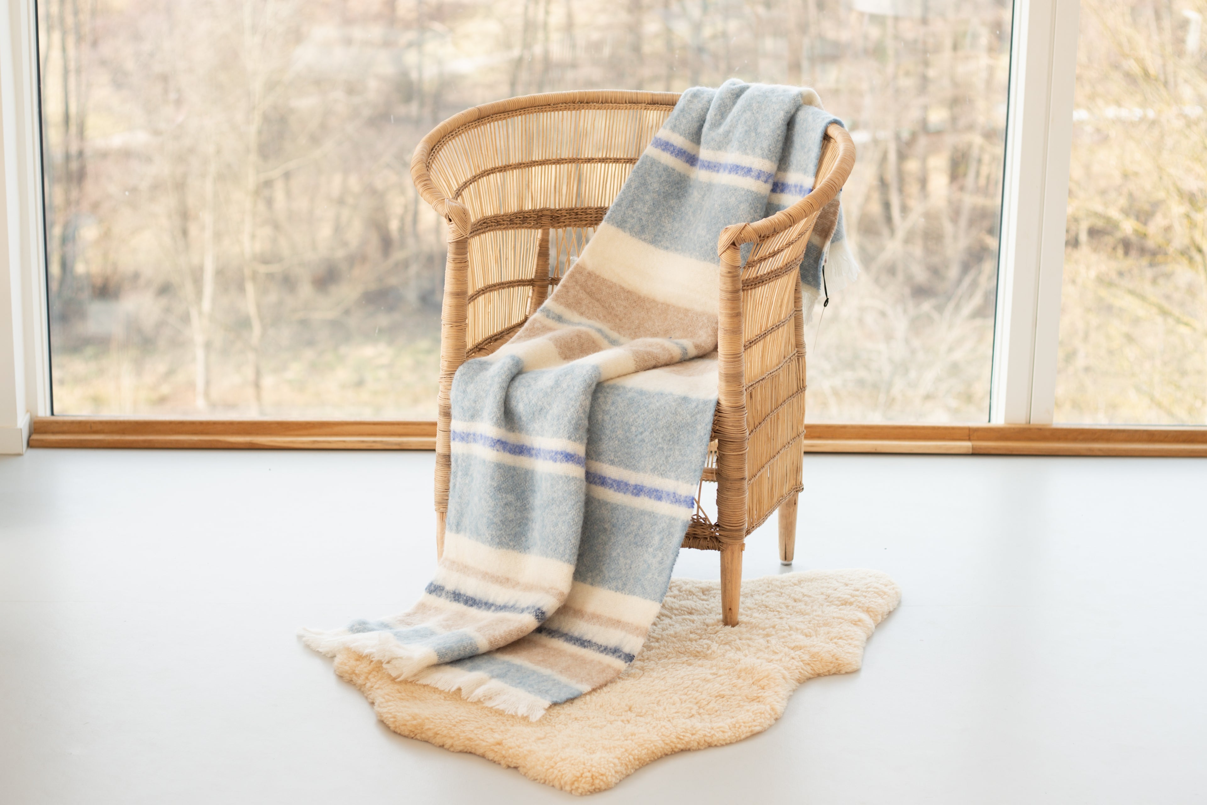 Mohair Decke "Aeneas"