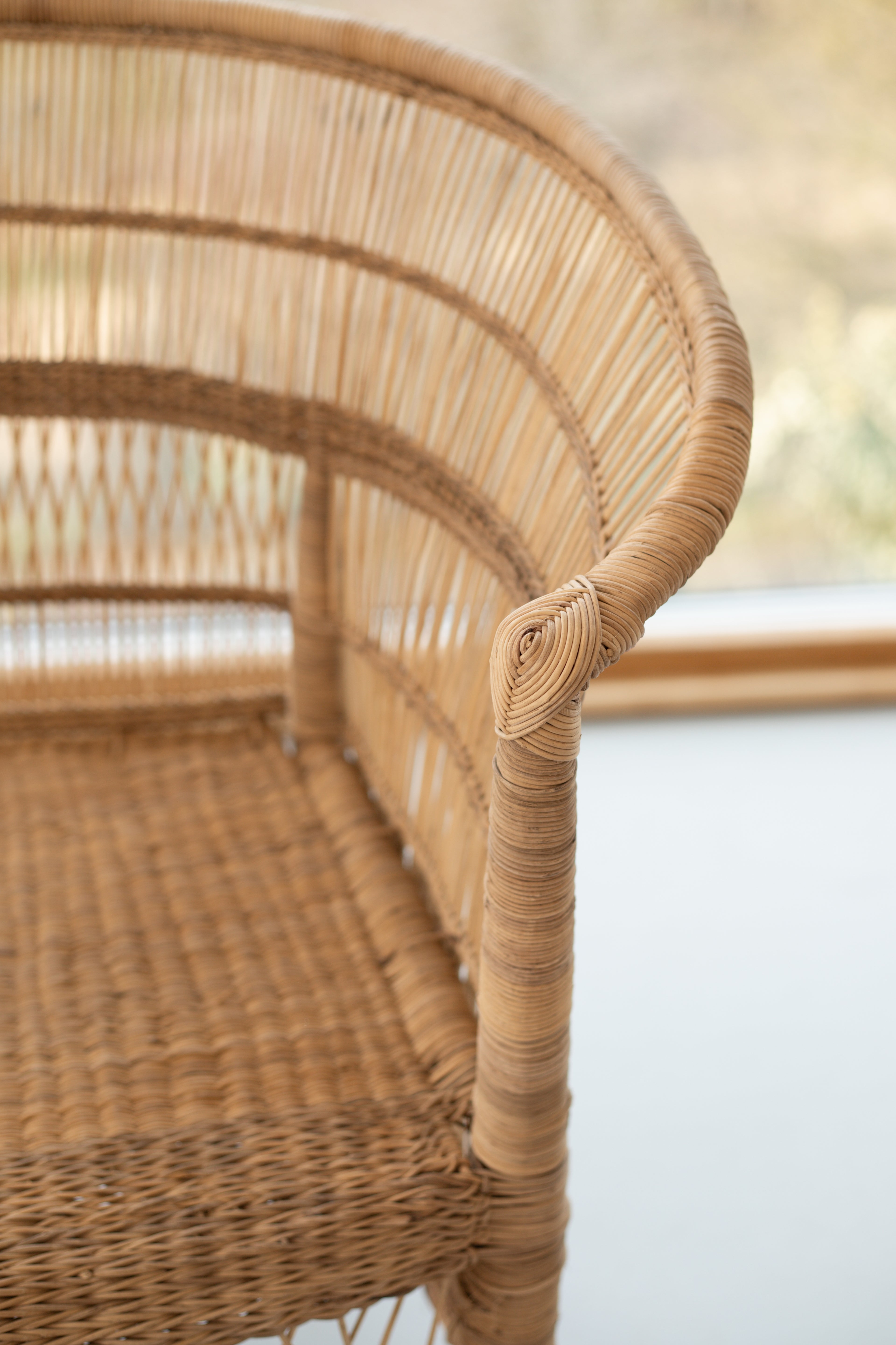 Malawi Rattan Stuhl