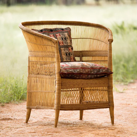 Malawi Rattan Stuhl