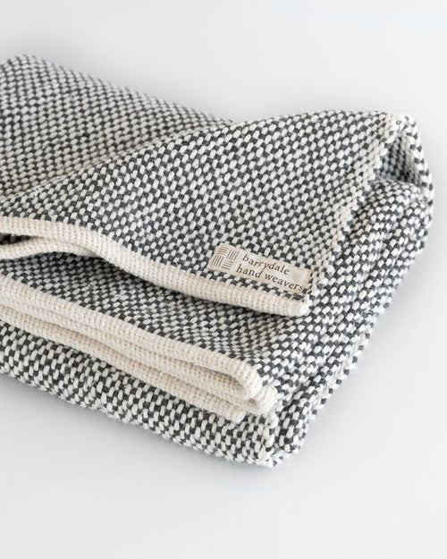 Kniedecke "Anna" anthrazit