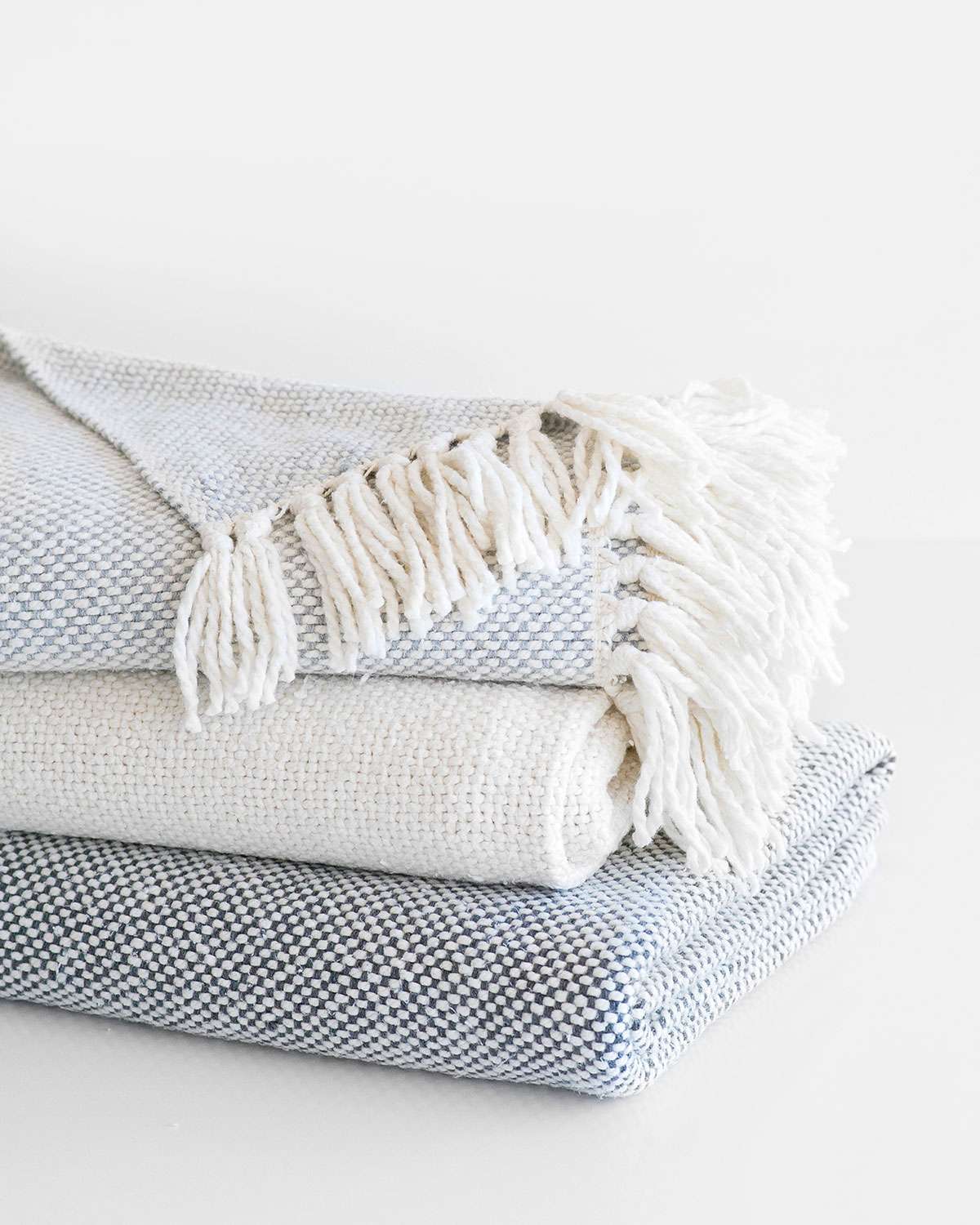 Dickgewebte Decke "Elli"